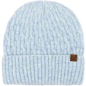 C.C Beanie Soft Blue Knit Hat